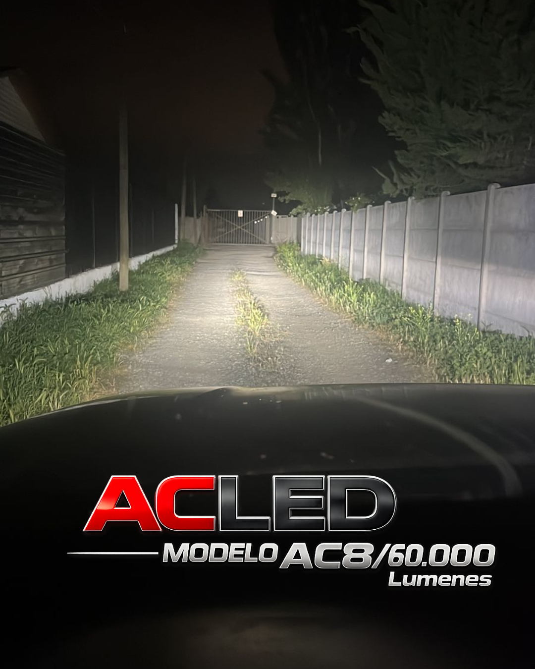 💡 H11 / H8 / H9 AC8 60.000 Lúmenes – Potencia, Seguridad y Tecnología en Iluminación LED