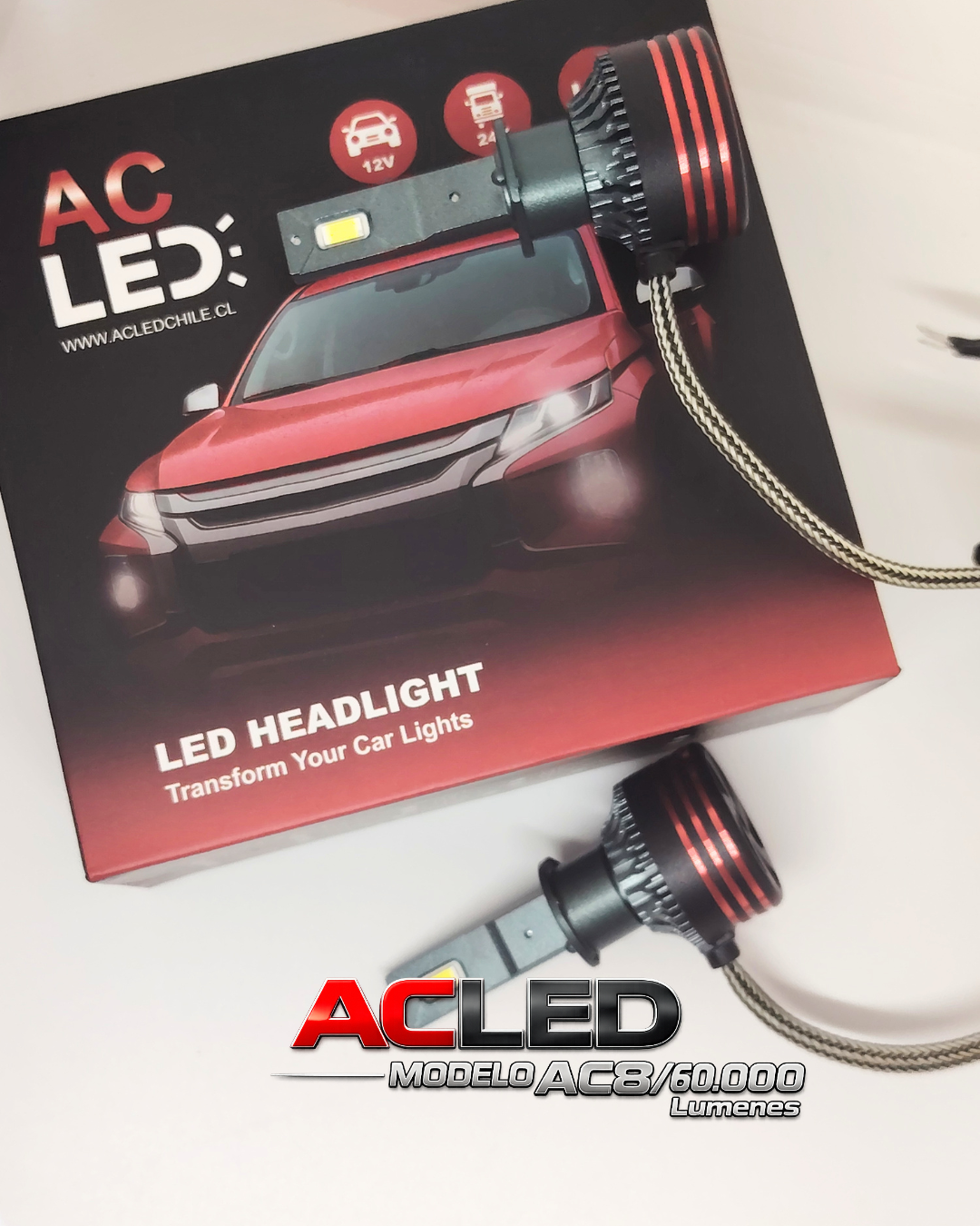 💡 H1 AC8 60.000 Lúmenes
