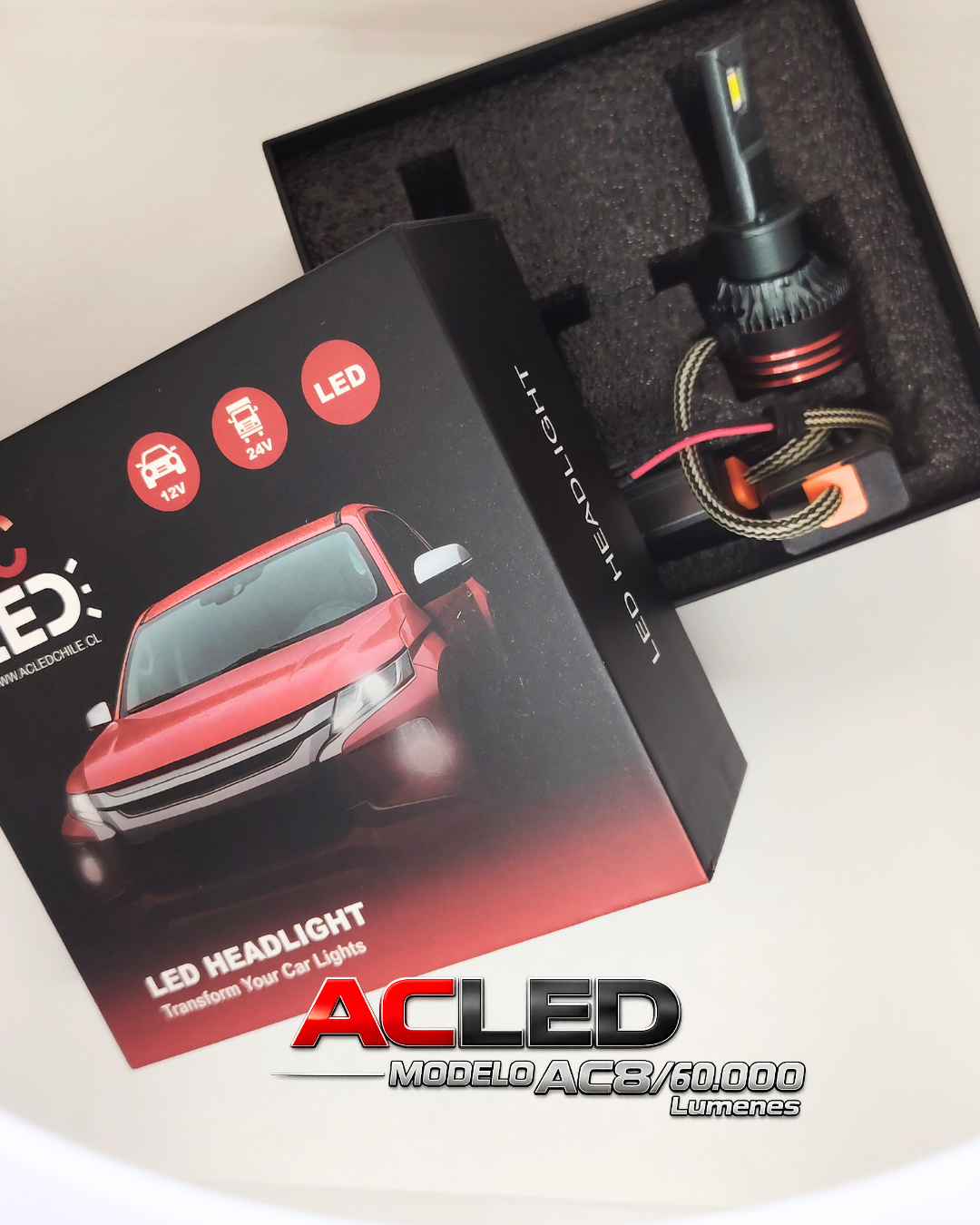 💡 H1 AC8 60.000 Lúmenes