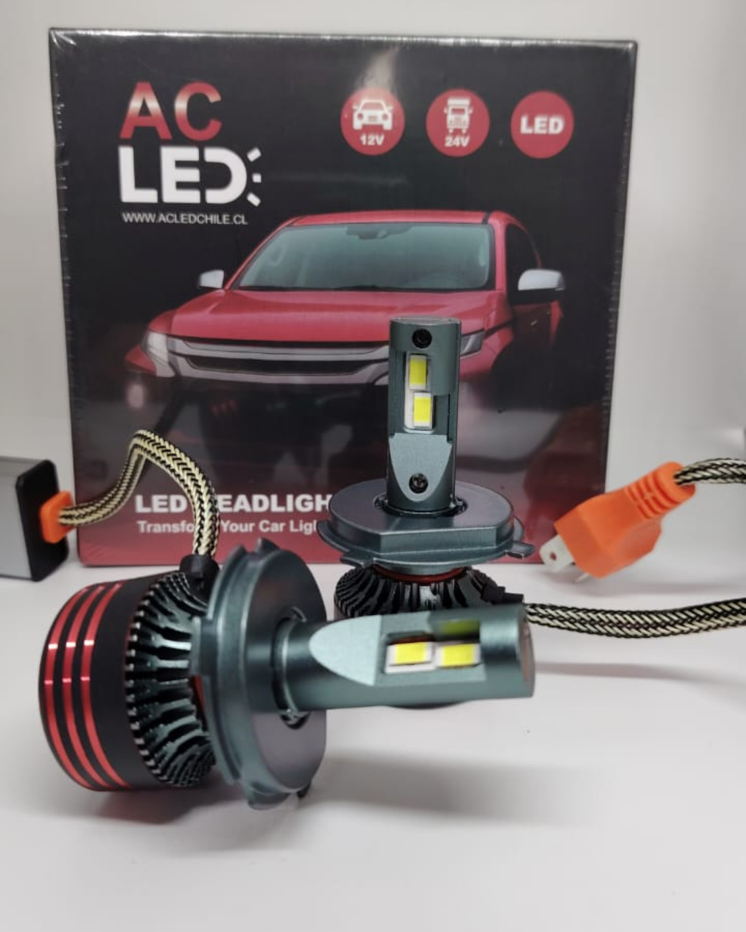 AC8 H4/ H19 ACLED – 60.000 Lúmenes | 130W Reales