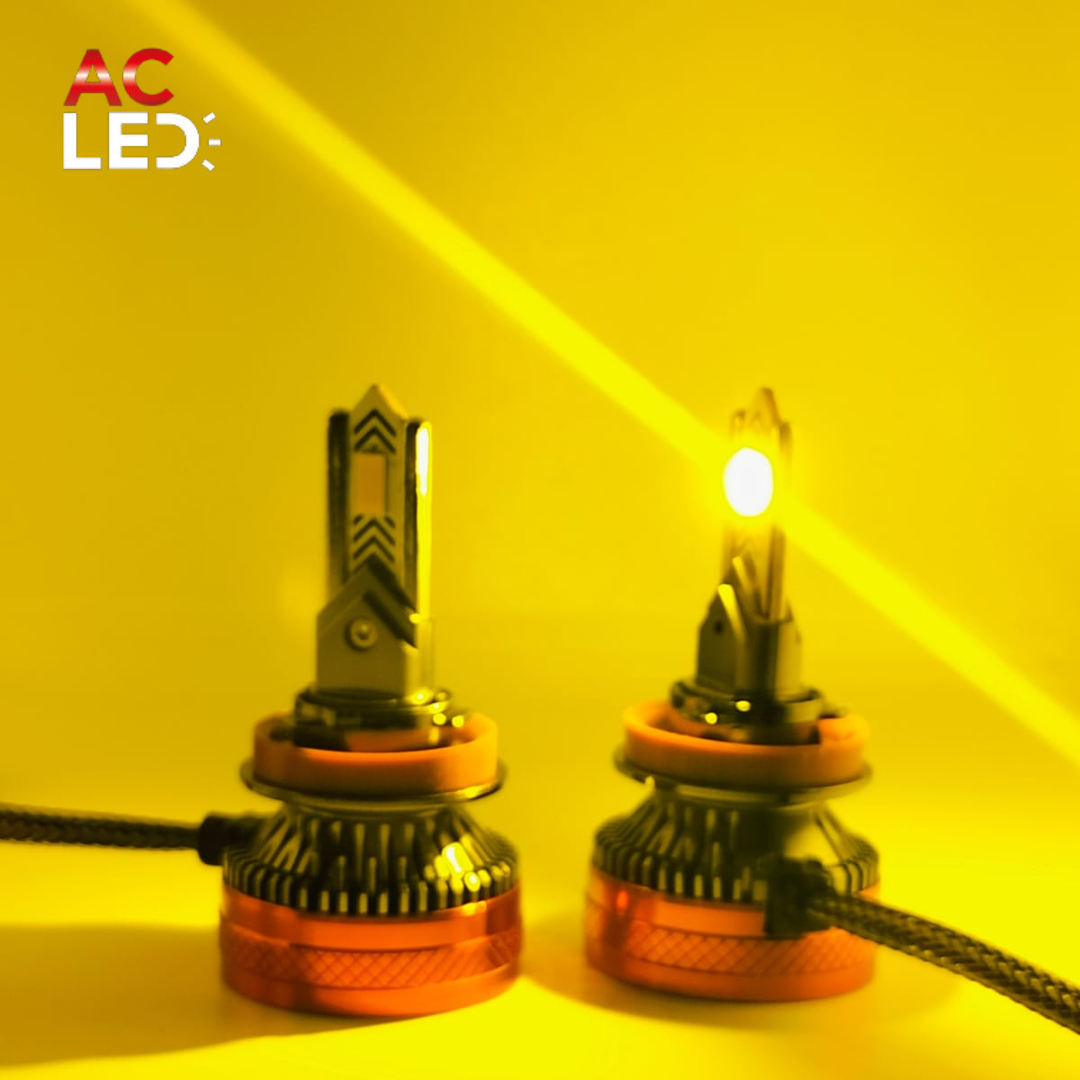 H11/H9/H8 30.000 LUMENES - 4000K AMARILLO
