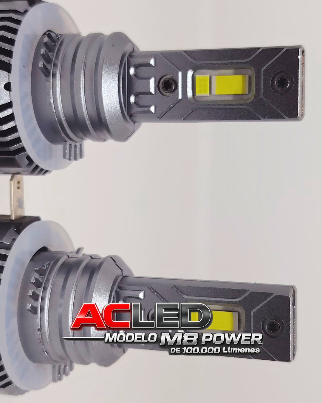 H15 M8 POWER 100.000 LÚMENES – Altas + Posición en un solo kit