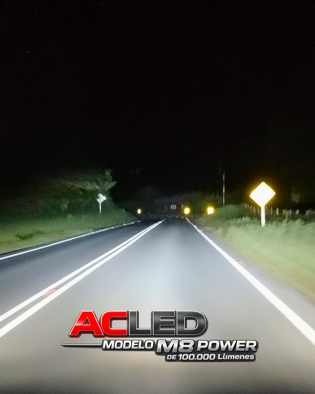 H15 M8 POWER 100.000 LÚMENES – Altas + Posición en un solo kit