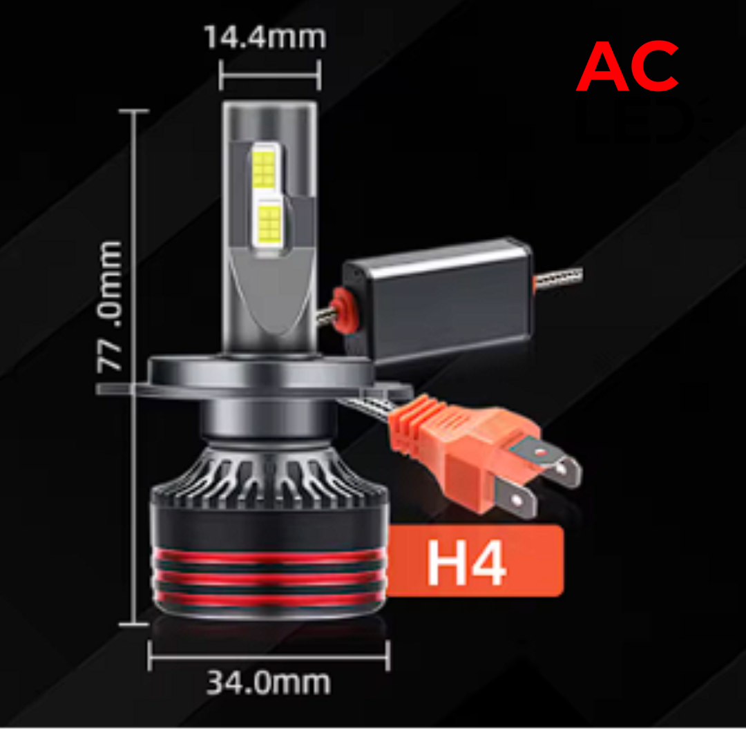 AC8 H4/ H19 ACLED – 60.000 Lúmenes | 130W Reales